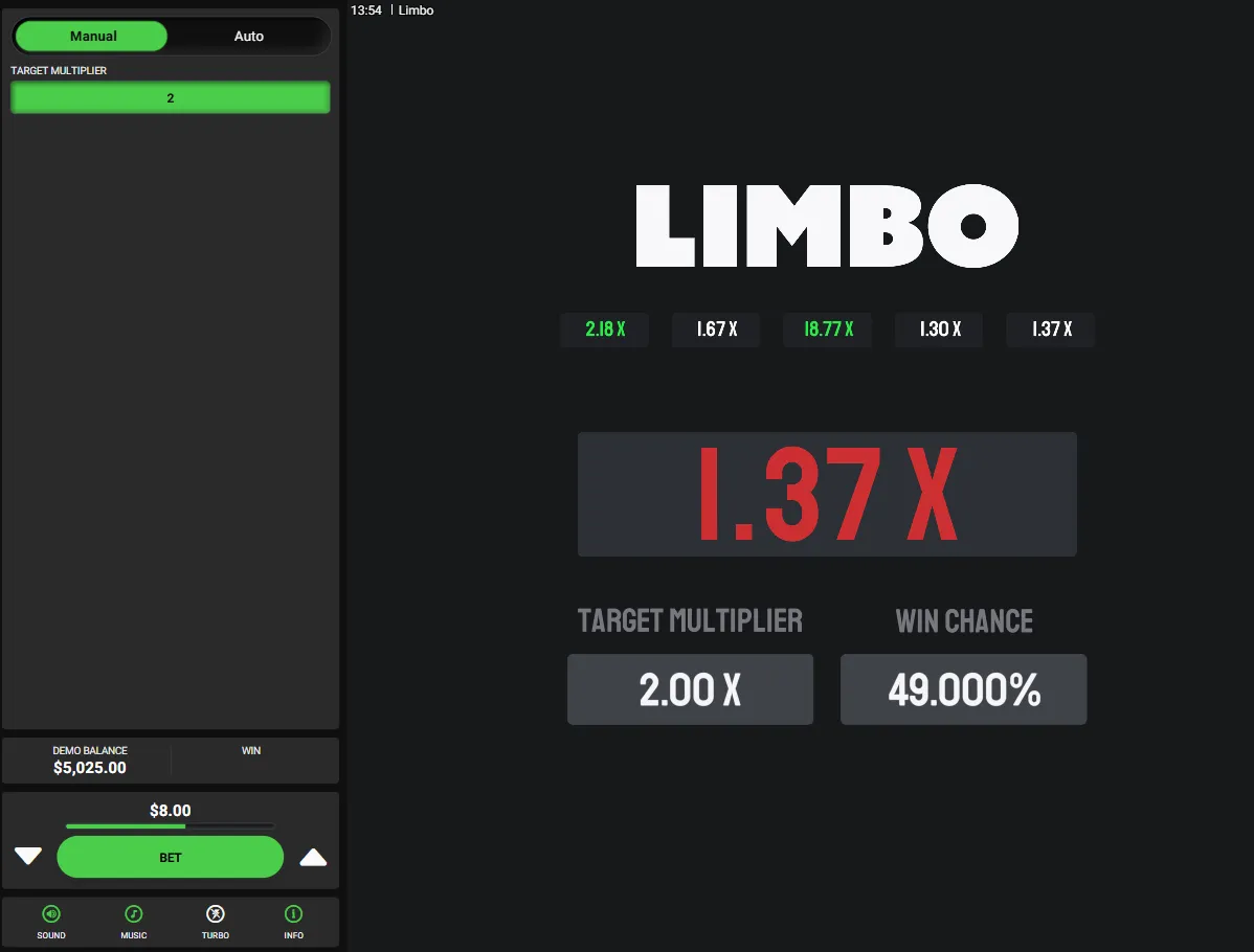 Limbo demo